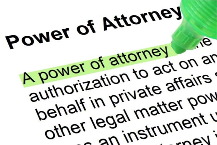 Power of attorney for Pharmacy Owners