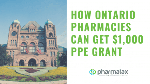 How Ontario Pharmacies Can Get $1,000 PPE Grant