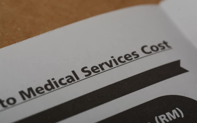 close view word medical services cost