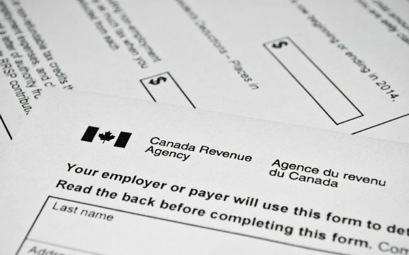 canadian tax form